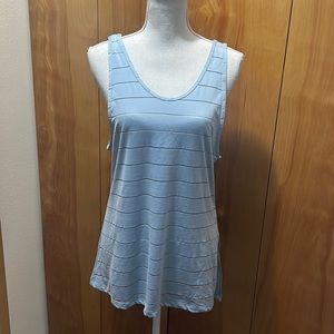 Athleta Light Blue Sleeveless Women's Top
